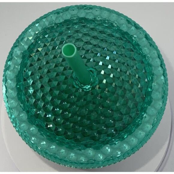 Starbucks Studded Tumbler Cup Waxberry Mint Green Ombre Winter Holiday 24 Oz - Picture 5 of 7